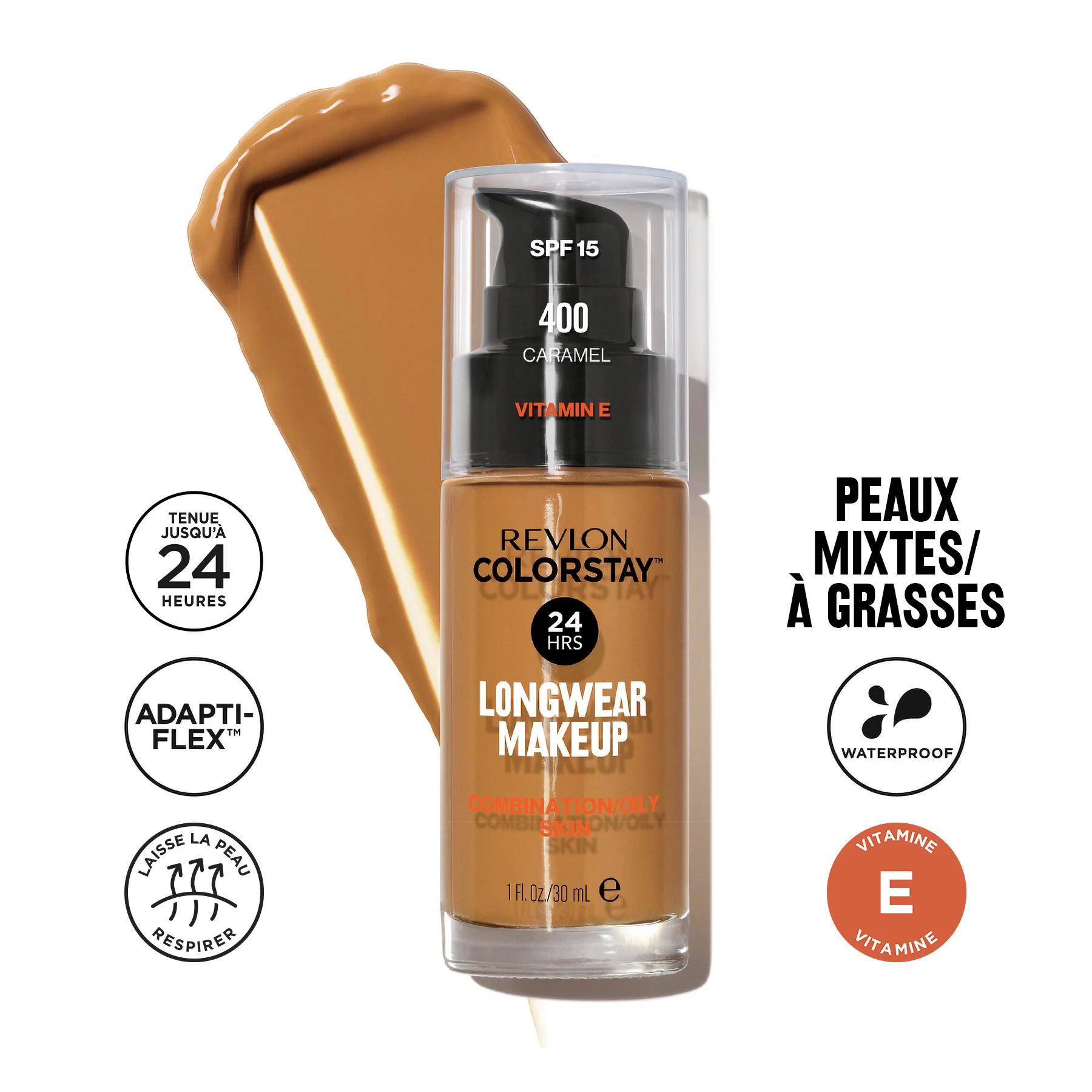 Fond de Teint ColorStay™ Peaux Mixtes/Grasses SPF 15 - Image 22
