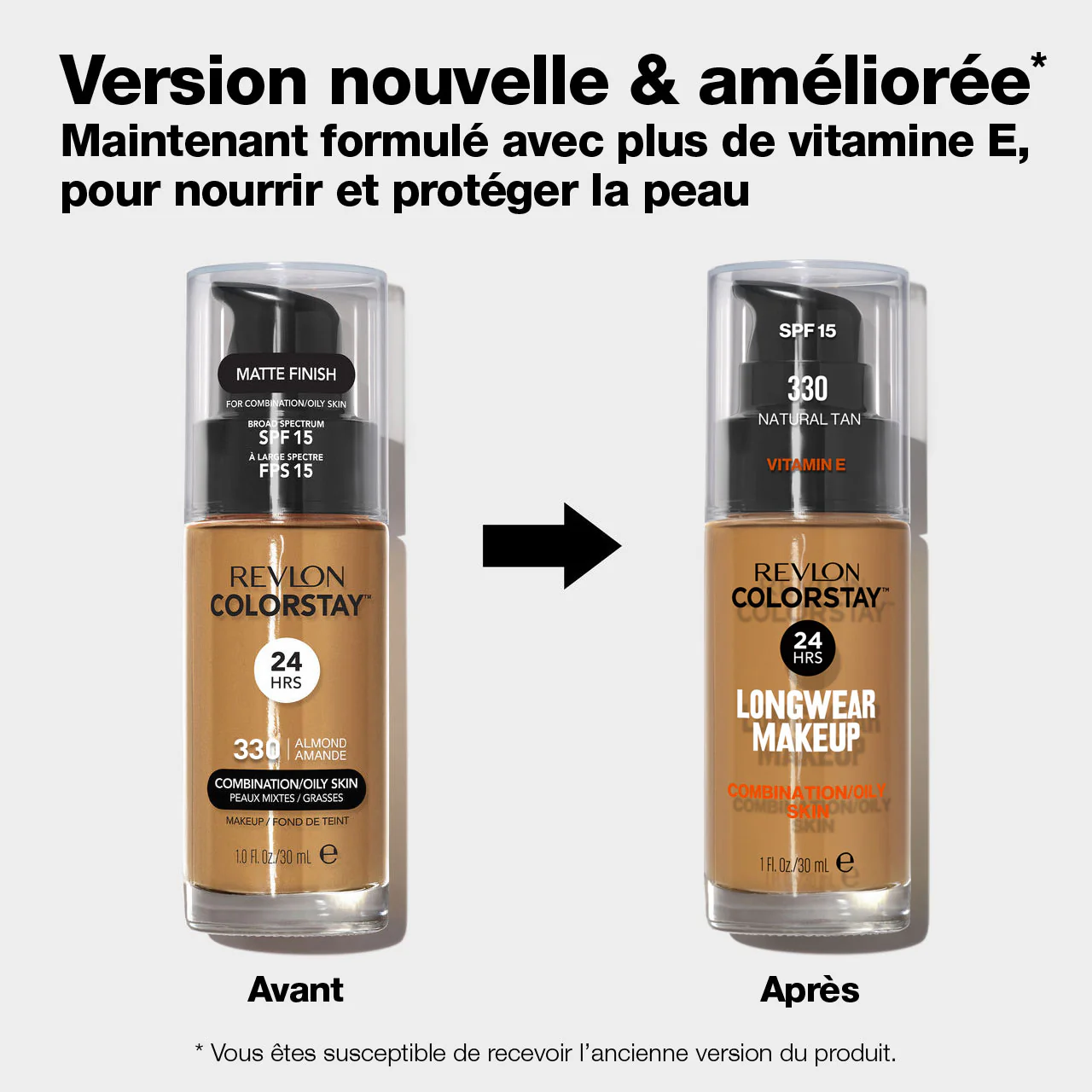 Fond de Teint ColorStay™ Peaux Mixtes/Grasses SPF 15 - Image 55