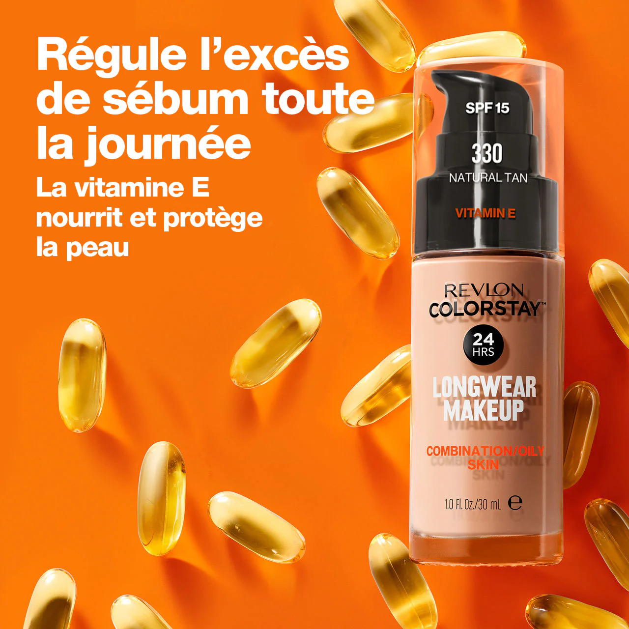 Fond de Teint ColorStay™ Peaux Mixtes/Grasses SPF 15 - Image 57